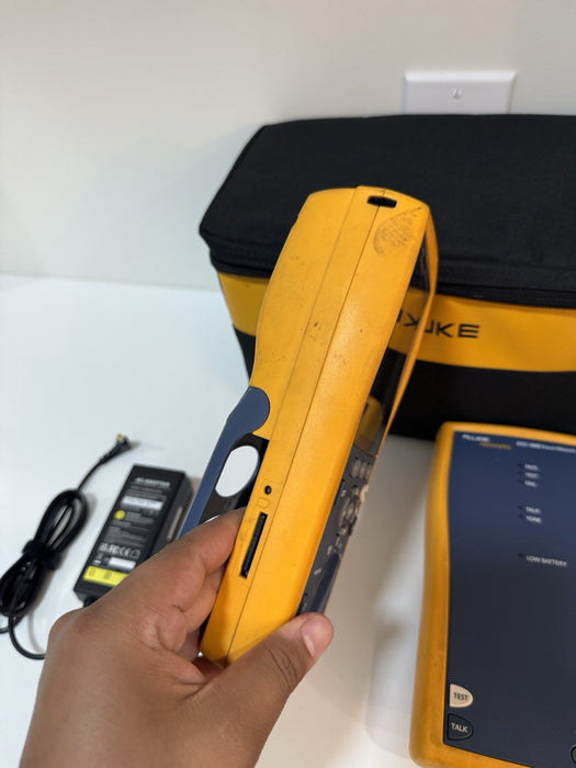 FLUKE NETWORKS DTX-1800 DTX CABLE ANALYZER & DTX-REMOTE (TESTED) - FREE SHIPPING