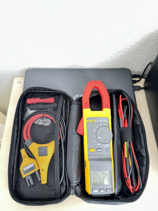 FLUKE 381 REMOTE DISPLAY TRUE RMS AC/DC CLAMP METER W / iFLEX (FREE SHIPPING)