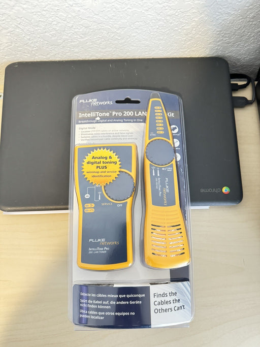 Fluke Networks IntelliTone Pro 200 LAN Toner And Probe Kit MT-8200-60-KIT