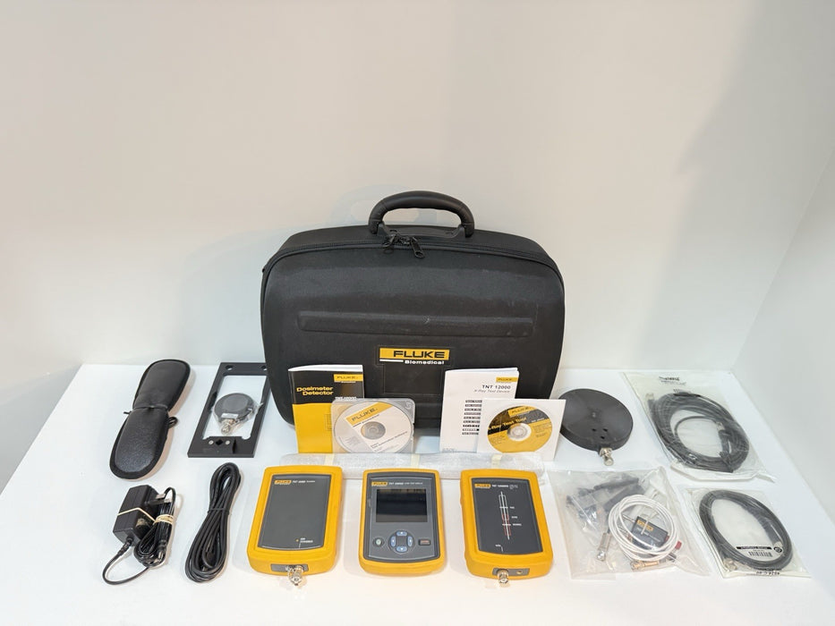 FLUKE BIOMEDICAL TNT 12000D X-RAY W/ DOSEMATE 12000WD KIT (TESTED) FREE SHIPPING