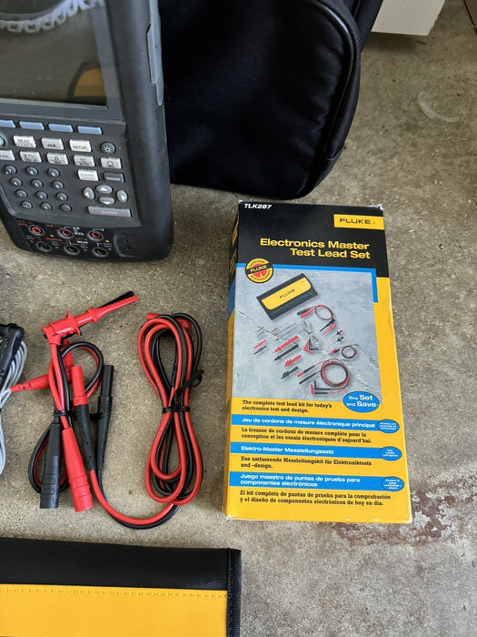 Fluke 702 Documenting Process Calibrator W / NEW TLK287 LEADS & BC7217 CHARGER