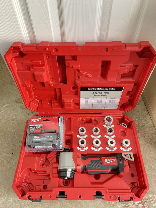 Milwaukee Tool 2935X-21 M18 Cordless Cable Stripper Kit For Cu & Al W/ 6.0 BAT