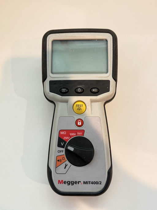 MEGGER MIT400/2 INSULATION & CONTINUITY TESTER W/ LEADS (PARTS ONLY) FOR PARTS