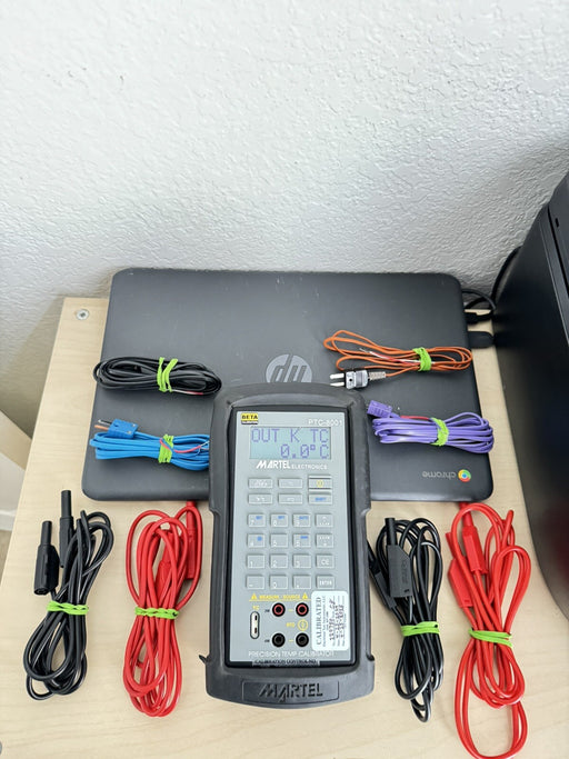 MARTEL ELECTRONICS PTC-8001 TEMPERATURE CALIBRATOR (CALIBRATED 2025) SHIPS FREE