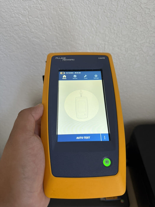 FLUKE NETWORKS LIQ-100 LINKIQ CABLE & NETWORK TESTER - FREE SHIPPING