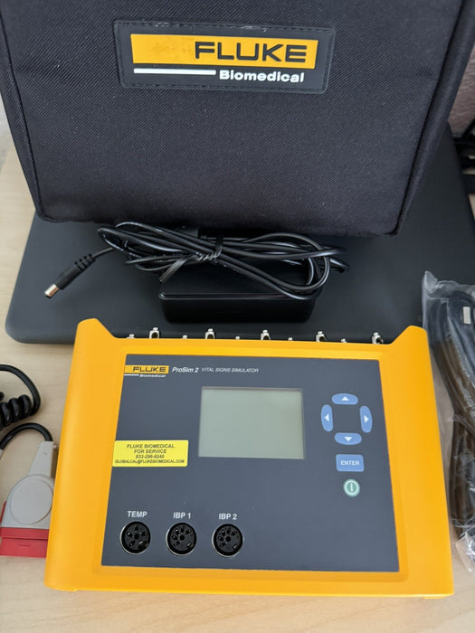 FLUKE BIOMEDICAL PROSIM 2 VITAL SIGNS SIMULATOR - FREE SHIPPING