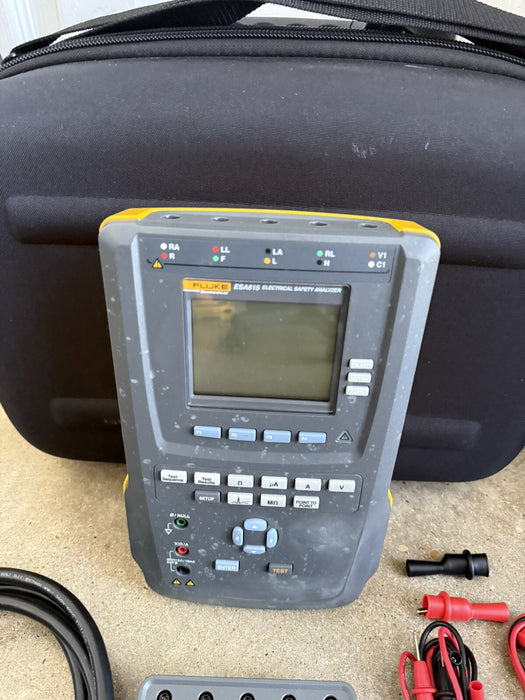 FLUKE ESA615 EU 230V ELECTRICAL SAFETY ANALYZER (TESTED) FREE SHIPPING