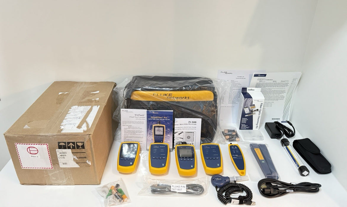 FLUKE NETWORKS FTK1475 POWER METER MULTIMODE KIT /NEW FACTORY SEALED / MFD-2024