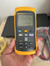 FLUKE 54 IIB 2 CHANNEL THERMOCOUPLE THERMOMETER W/PROBES -FREE SHIPPING (TESTED)