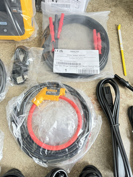 Fluke 1732 Three-Phase Energy Logger W / Iflex 1500-12 (CALIBRATED 2023-2024)
