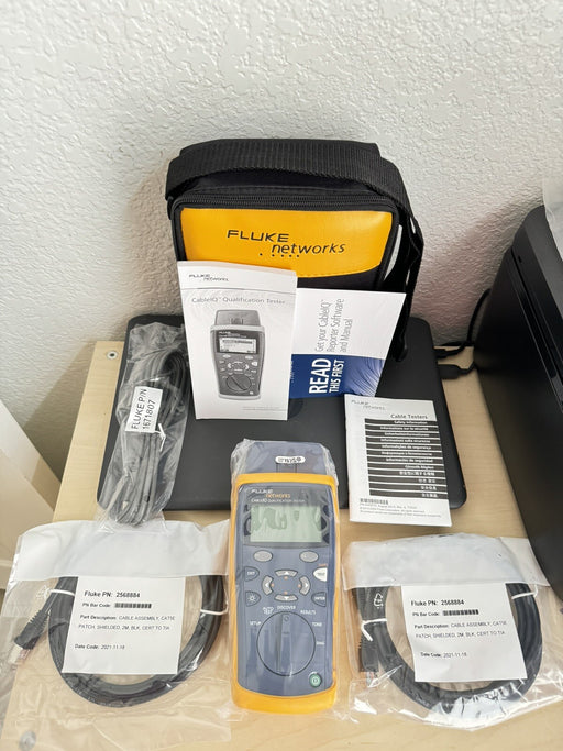 FLUKE NETWORKS CABLE IQ QUALIFICATION TESTER CIQ-100 /NEW SEALED - FREE SHIPPING