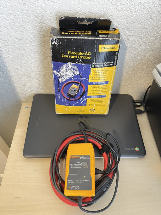 Fluke AC Current Probe Flexible Industrial i6000s Flex-36 (SHIPS FAST)