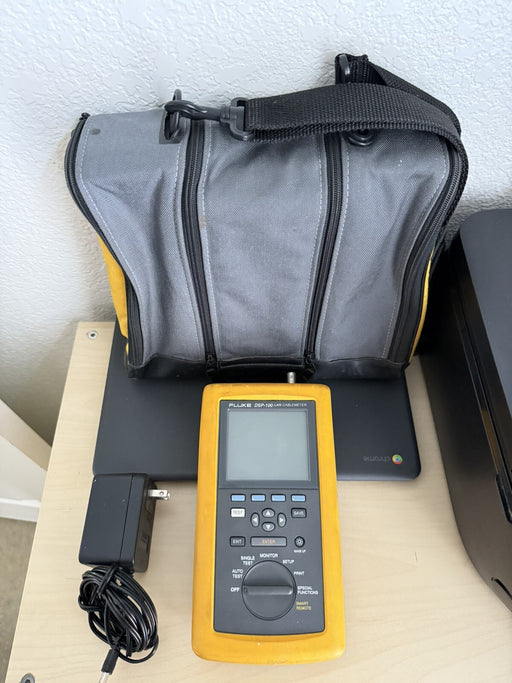 FLUKE DSP-100 LAN CABLEMETER (PARTS ONLY) DOESNT WORKS / SHIPS FAST