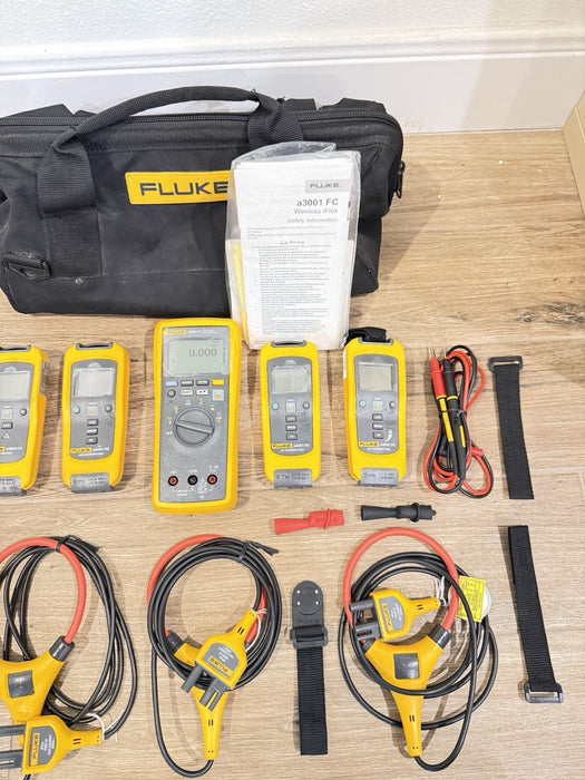 FLUKE 3000 FC IND WIRELESS MULTIMETER INDUSTRIAL KIT (CALIBRATED 2023)