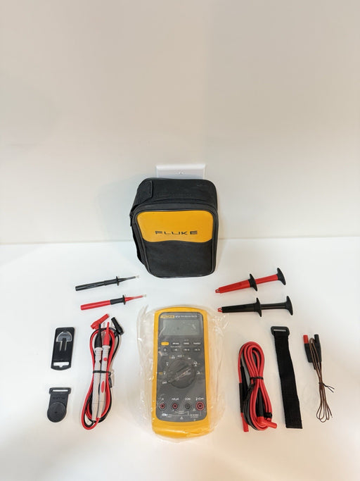 FLUKE 87 V MULTIMETER COMBO KIT W/ ACCESSORIES & LEADS - SHIPS FAST (NEW)
