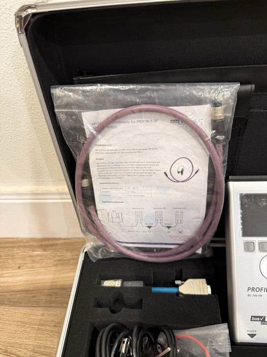 PROFIBUS TSSTER 5 BC-700-PB W/ ACCESSORIES- SHIPS FAST / FREE SHIPPING