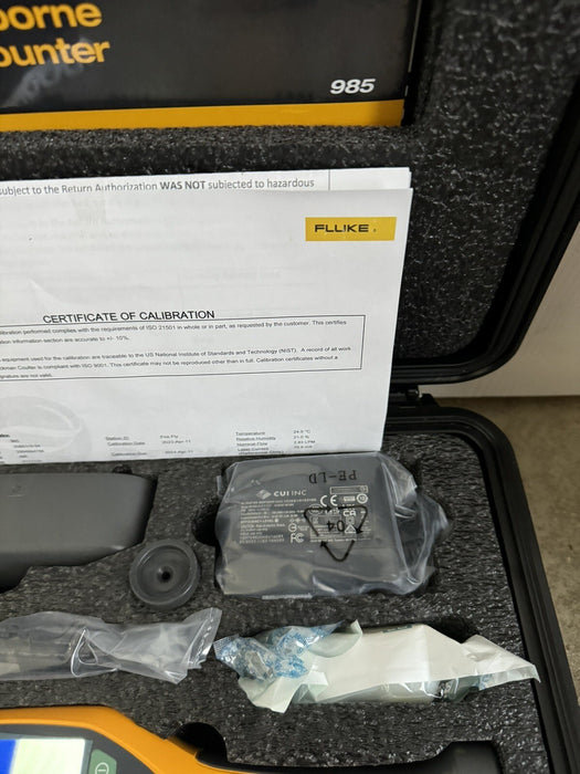Fluke 985 Particle Counter Air Quality Meter HVAC IAQ (NEW) CALIBRATED 2023-2024