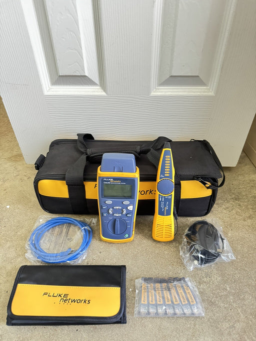 FLUKE NETWORKS CIQ-KIT CABLE IQ TESTER & INTELLITONE PRO200 IT KIT/FREE SHIPPING