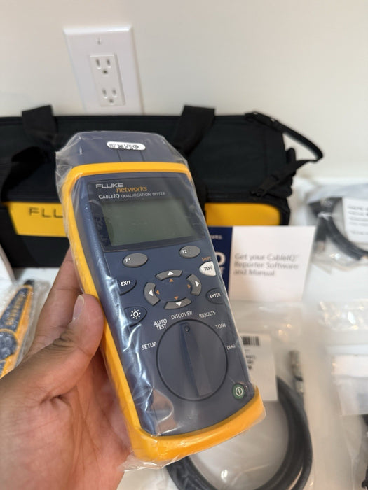 FLUKE NETWORKS QUALIFICATION TESTER KIT (CIQ-100) NEW FACTORY SEALED/SHIPS FREE