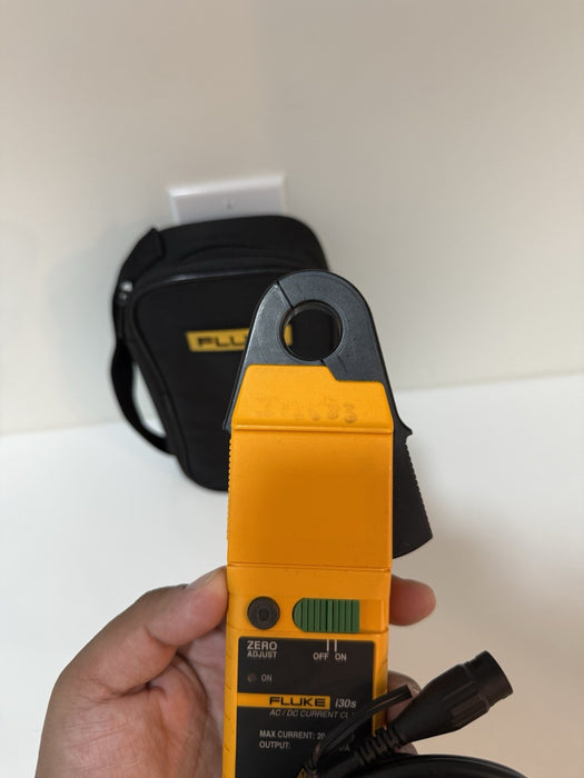 FLUKE I30S AC/DC CURRENT CLAMP (TESTED) FREE SHIPPING (CALIBRATED 2024)