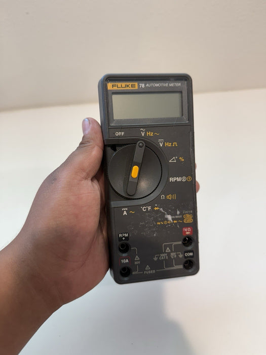 FLUKE 78 MULTIMETER (PARTS ONLY) FOR PARTS