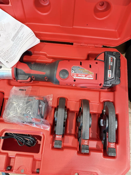MILWAUKEE 2773-22L M18 1/2”- 1” JAWS LONG THROW PRESS TOOL KIT -FACTORY NEW SEAL
