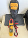 FLUKE 337 TRUE RMS AC/DC CLAMP METER W /LEADS & BAG - FREE SHIPPING