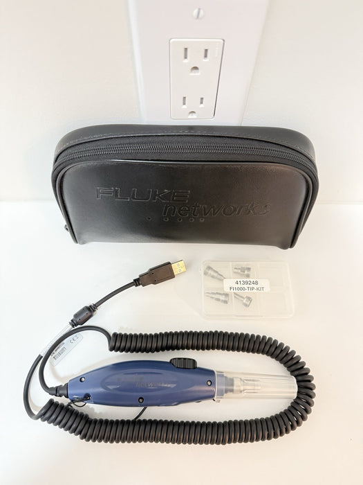 FLUKE FI-1000-KIT USB VIDEO PROBE & 4 TIP SET - SHIPS FAST
