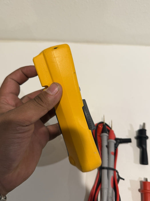 FLUKE 117 TRUE RMS MULTIMETER W/LEADS & CLIPS (TESTED) SHIPS FAST