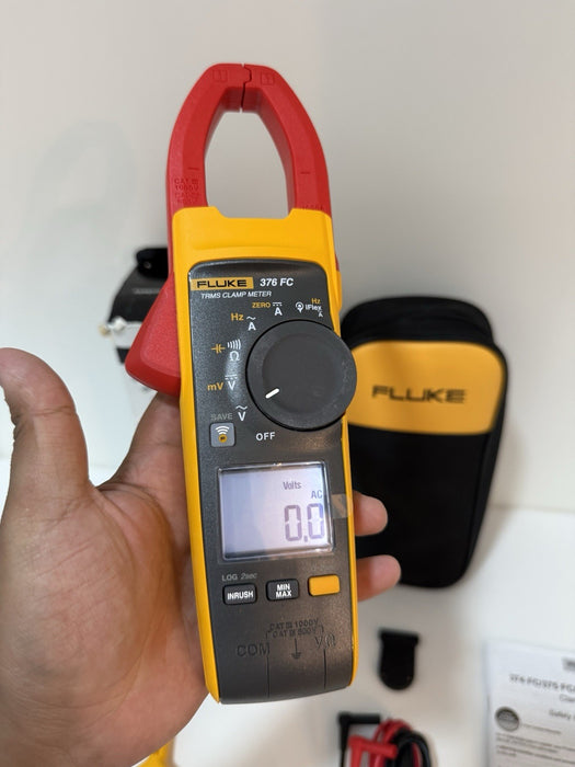 FLUKE 376FC WIRELESS TRUE RMS AC/DC CLAMP METER ( NEW FACTORY SEALED) SHIPS FAST