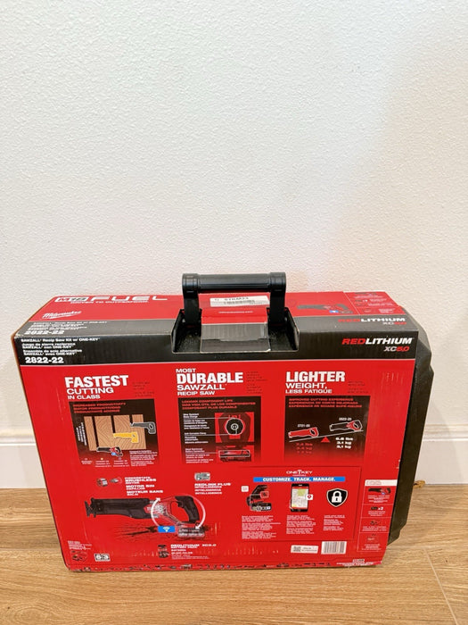 MILWAUKEE 2822-22 SAWZALL ONE KEY KIT (NEW FACTORY SEALED) SHIPS FREE