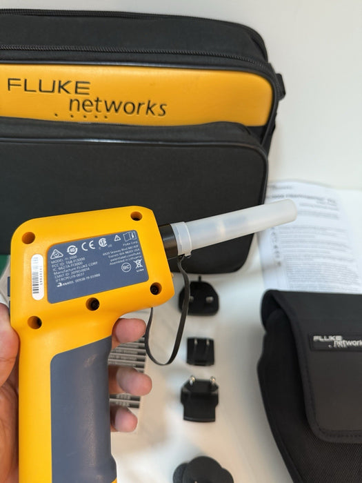 FLUKE NETWORKS FI-3000 FIBERINSPECTOR PRO KIT (FREE SHIPPING) TESTED