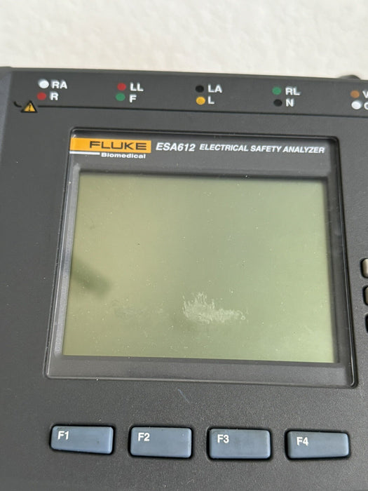 FLUKE BIOMEDICAL ESA612 230V EU ELECTRICAL SAFETY ANALIZER / CALIBRATED 2024