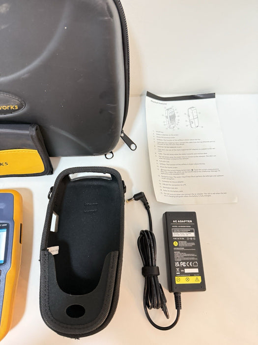 FLUKE NETWORKS LINKRUNNER AT-2000 TESTER W/ ACCESSORIES (TESTED) SHIPS FAST