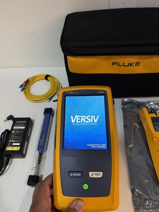 FLUKE OFP-SM OPTIFIBER PRO SINGLEMODE OTDR MODULE KIT W /DSX VERSIV MAINFRAME