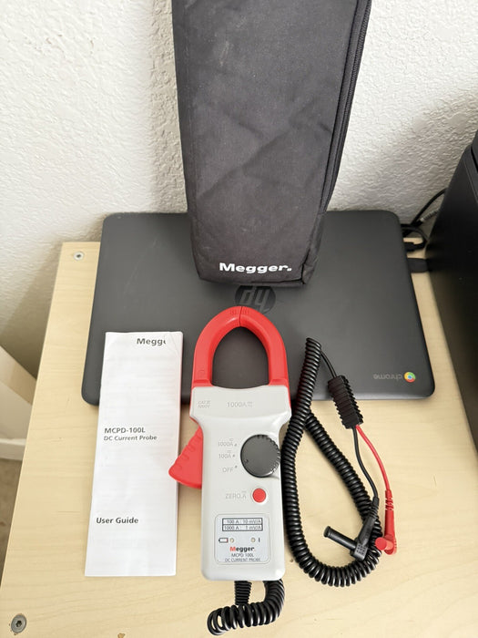 Megger MCPD 100L - DLRO100 DC Clamp W/Bag (SHIPS FAST)