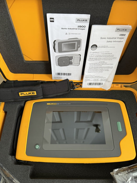 FLUKE ii900 INDUSTRIAL ACOUSTIC IMAGER W/BATTERIE & CHARGER-FREE SHIPPING