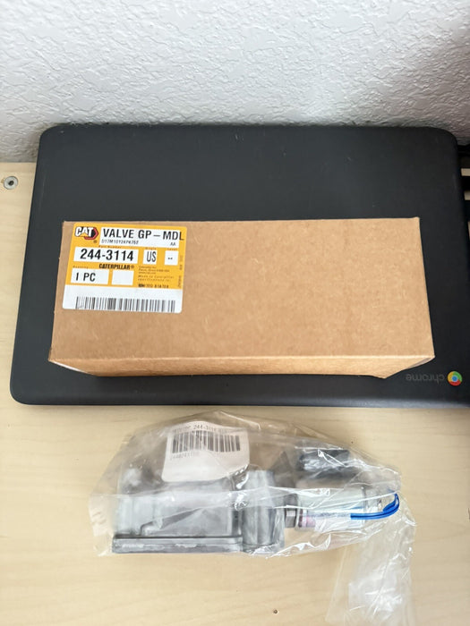 CAT 244-3114 MODULATING VALVE /NEW SEALED SHIPS FAST (FREE SHIPPING) GENUINE OEM