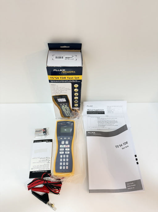 FLUKE NETWORKS TS54 TDR TEST SET (NEW FACTORY SEALED) SHIPS FAST