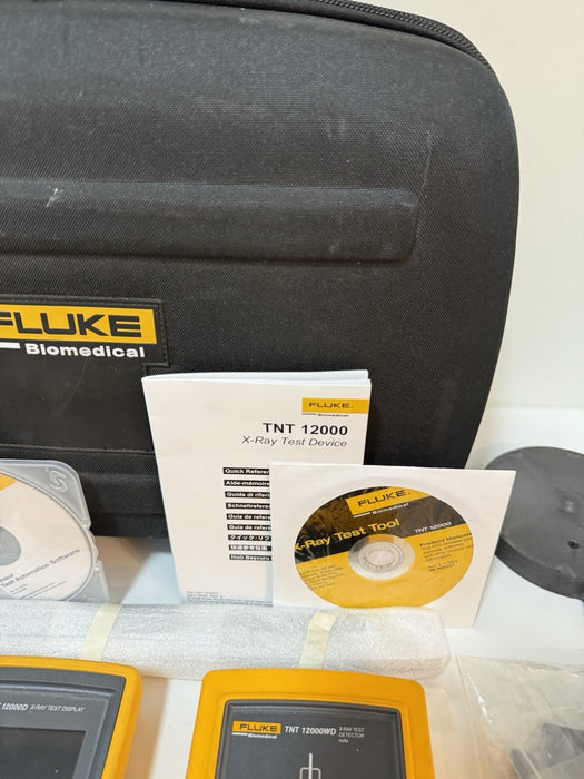 FLUKE BIOMEDICAL TNT 12000D X-RAY W/ DOSEMATE 12000WD KIT (TESTED) FREE SHIPPING