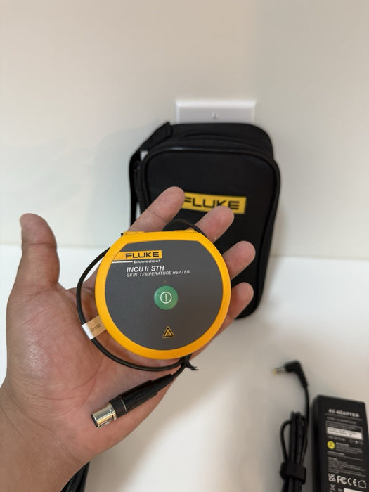 FLUKE INCU II STH SKIN TEMPERATURE HEATER W/ CHARGER & BAG - SHIPS FAST