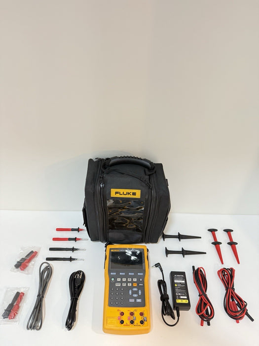 FLUKE 754 DOCUMENTING PROCESS CALIBRATOR W/ ACCESSORIES (TESTED) FREE SHIPPING