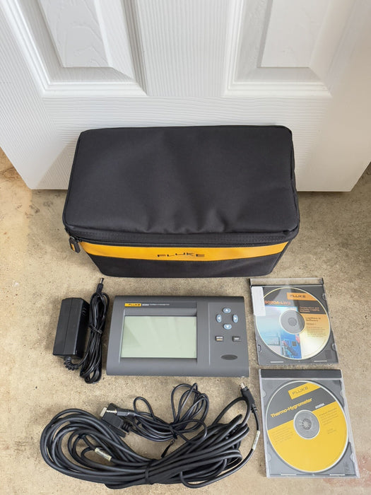 FLUKE 5020A THERMO-HYGROMETER W/BAG & ACCESSORIES- SHIPS FAST