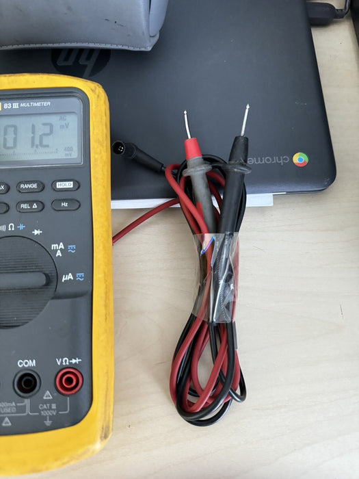 Fluke 83 III Multimeter W/ LEADS & CASE (SHIPS FAST)