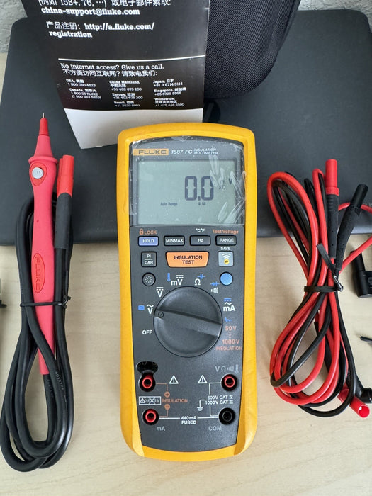 Fluke 1587 FC Insulation Multimeter (SHIPS NEXT DAY)