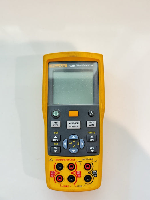 FLUKE 712B RTD CALIBRATOR  (PARTS ONLY) FOR PARTS