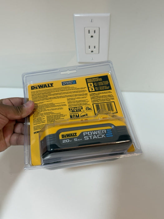 DEWALT DCBP520 20V MAX XR 5.0AH POWERSTACK COMPACT BATTERY (NEW FACTORY SEALED)
