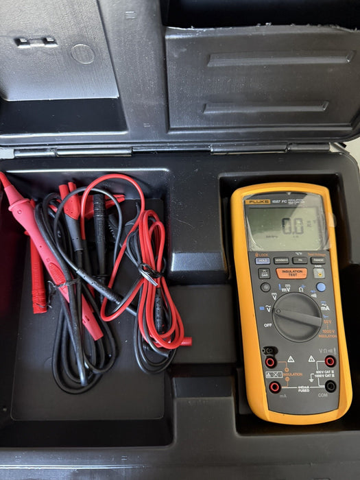 FLUKE 1587 FC 2 IN 1 HANDHELD DIGITAL INSULATION MULTIMETER /NEW - FREE SHIPPING