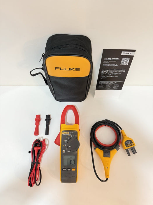 FLUKE 376 FC TRMS CLAMP METER W/ LEADS & CLIPS - SHIPS FAST (NEW)