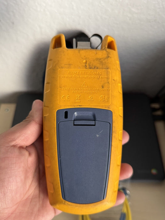 FLUKE NETWORKS FIBER ONESHOT FOS PRO SM FIBER TROUBLESHOOTER METER (SHIPS FAST)